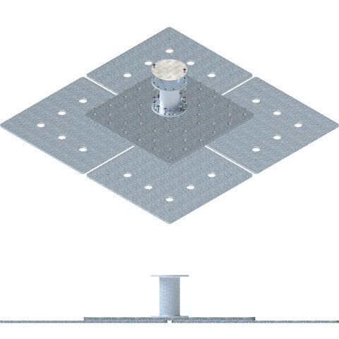 Quante-Design Kombi-Unterflurplatten P080/P160